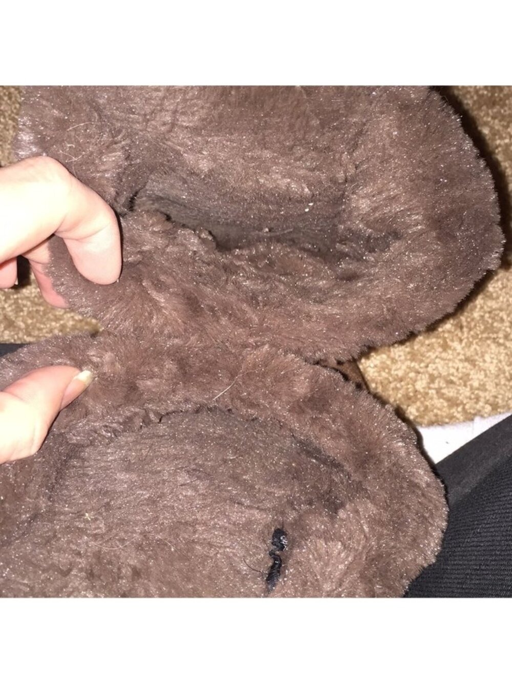 Brown Slippers - Picture 2 of 4